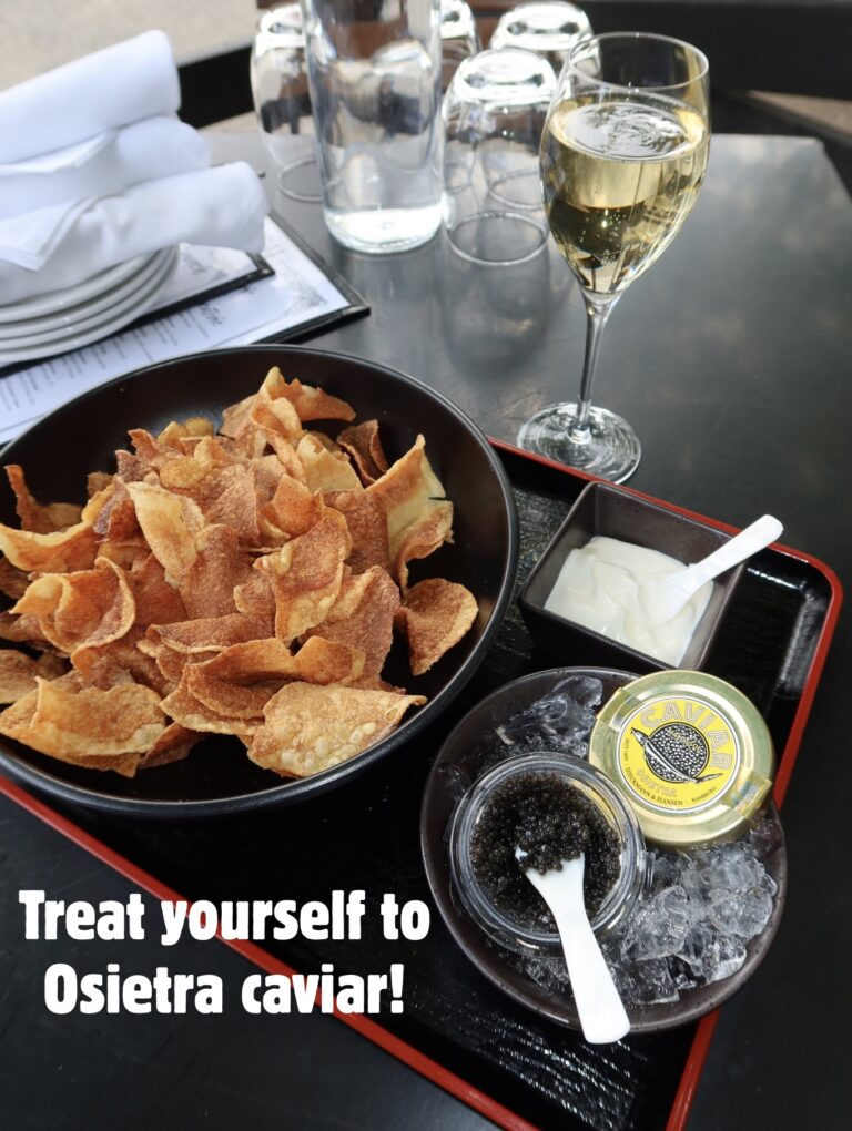 Treat yourself to Osietra caviar!