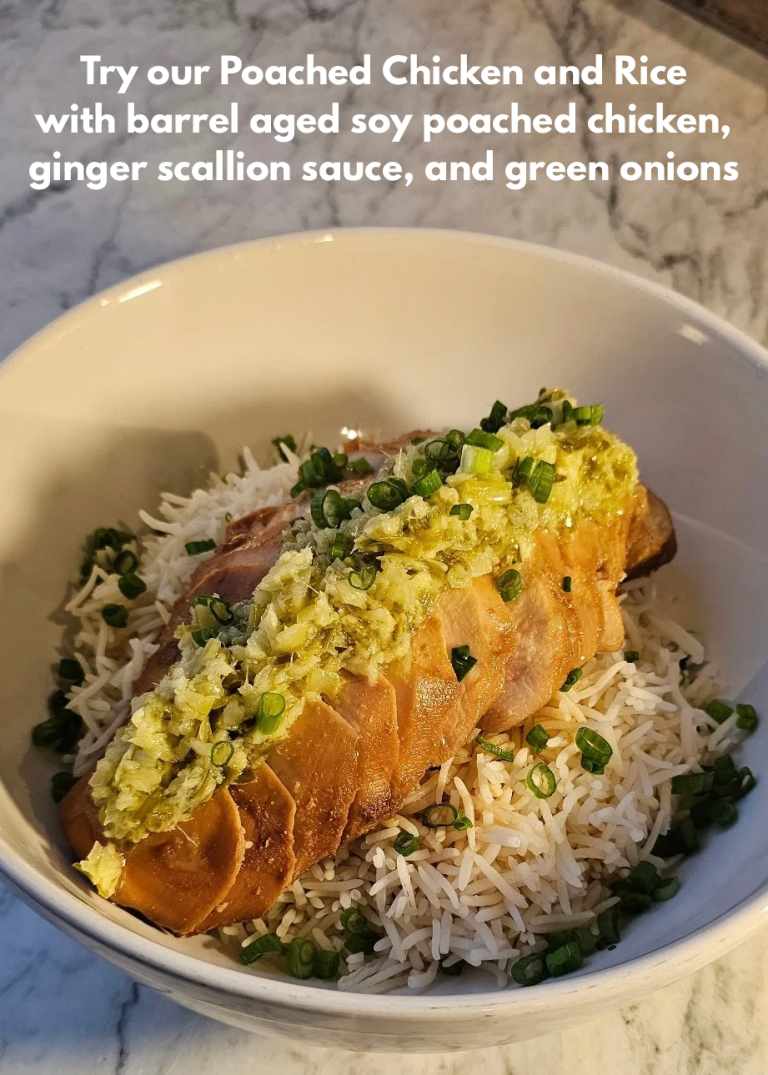 Try our Poached Chicken and Rice